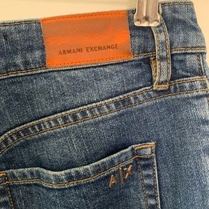 Armani Exchange, Size 27, Mid-Rise Skinny Jeans